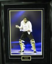 Michael Jackson - (in gold shin guards)